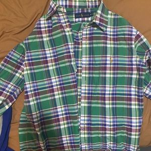 Polo long sleeve button up